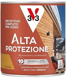 V33 Protettivo Completo Legno BIO Noce Chiaro 0,75L Alta Protezione