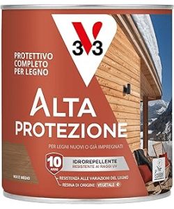 V33 Protettivo Completo Legno BIO Noce Medio Alta Protezione 0,75L