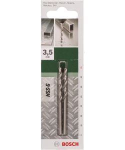 Bosch Punta per Metallo HSS-G 3.5mm 118° Finitura Nera 2 Pz