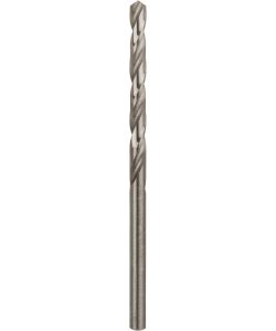Bosch Punta HSS-G 4mm per Metallo 2 Pz 75mm Argento Codolo Tondo