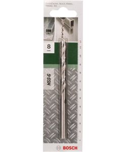 Bosch Punta Metallo HSS-G 8 mm Argento 8x75x117 mm per Trapano
