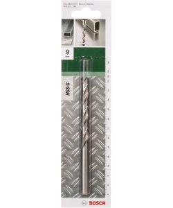 Bosch Punta HSS-G Elicoidale per Metallo 9mm Argento 125mm 118°