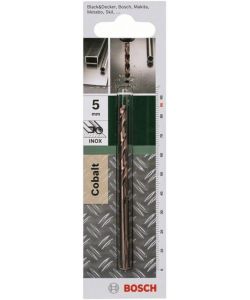 Bosch Punta per Metallo HSS-CO 5mm 135� 86mm Bronzo Elicoidale