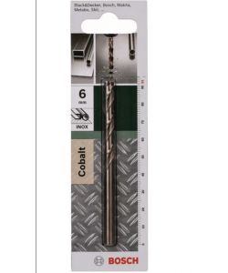 Bosch Punta Metallo HSS-CO 6 mm 93 mm Cobalto per Elettroutensili