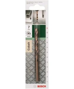 Bosch Punta per metallo HSS-Co 7x109mm gambo cilindrico colore grigio