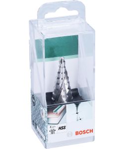 Bosch Punta a Gradini HSS 4-20 mm 20 x 75 mm Multicolore per Metallo