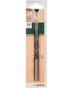Bosch Punta Elicoidale per Legno 10 mm Gambo Cilindrico 130 mm Grigia