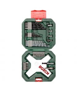 Bosch Set X-Line 34 Accessori in Valigetta per Foratura e Avvitamento