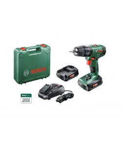 Trapano battente avvitatore con 2 batterie e valigetta