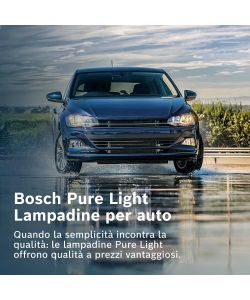 Bosch Lampadina Alogena Auto H4 - 60/55W, 12V - Compatibile con molte auto