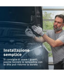 Bosch Lampadina Alogena Auto H4 - 60/55W, 12V - Compatibile con molte auto