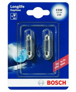 Coppia lampadine ausiliari Bosch C5W