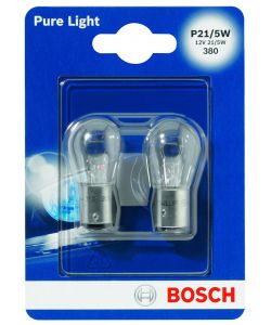 Coppia lampadine ausiliari Bosch P21/5W