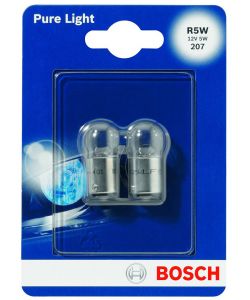 Coppia lampadine ausiliari Bosch R5W