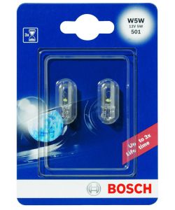 Coppia lampadine ausiliari Bosch W5W