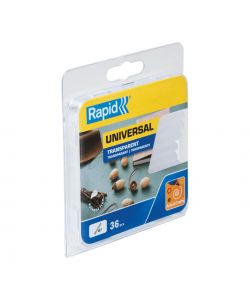 Rapid Colla Stick Trasparente per Incollatrice - diametro 7 mm - 36 pz