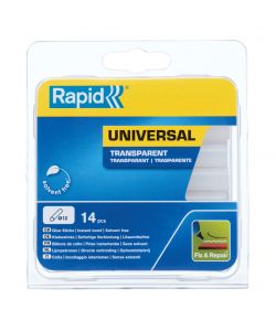 Rapid Colla Stick Universale Trasparente 125 g d.12 mm - 14 Stick