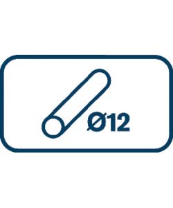 Rapid Colla Stick 125 g Bianco per Ceramica e Sigillature d.12 mm