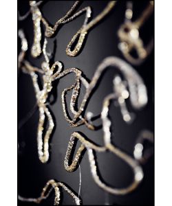 Rapid Stick di Colla Glitterati Oro e Argento - Confezione da 16 Pezzi