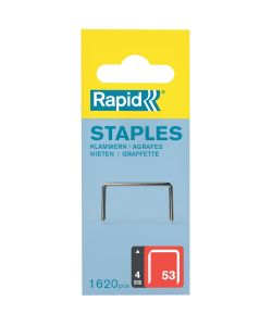 Rapid Graffe a Filo Fine 4 mm Acciaio Zincato - 1600 pezzi