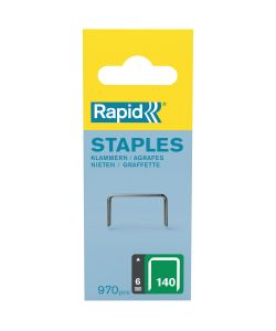 Rapid Graffe a Filo Largo 6 mm Acciaio Zincato - 970 pezzi
