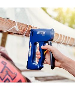 Rapid Graffe Tonde Zincate 14 mm Fissaggio Cavi Fino a 50V - 960 pezzi