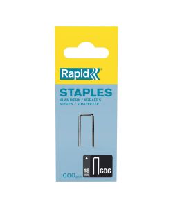 Rapid Graffe Strette Acciaio Zincato 18 mm - Confezione 600 pezzi