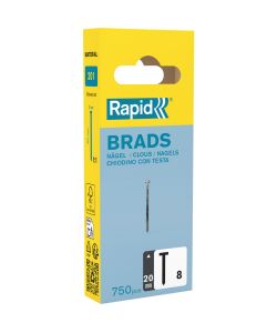 Rapid Chiodi 15 mm Acciaio Zincato - Confezione da 750 pezzi