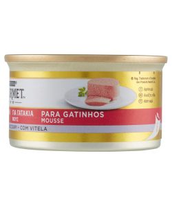 Purina Gourmet Gold Gatto Mousse per gattini con vitello 85 g