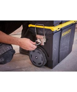 Stanley Cassetta da Lavoro Mobile 3-in-1 Nero 47,5x28,4x63 cm