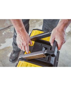 Stanley Cassetta da Lavoro Mobile 3-in-1 Nero 47,5x28,4x63 cm