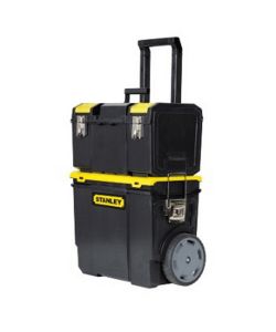 Stanley Cassetta da Lavoro Mobile 3-in-1 Nero 47,5x28,4x63 cm
