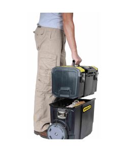 Stanley Cassetta da Lavoro Mobile 3-in-1 Nero 47,5x28,4x63 cm