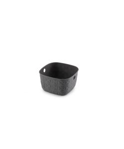Keter Cestino Softex Grigio Antracite 19x19x11 cm Leggero Impilabile