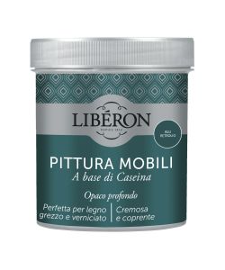 Lib�ron Pittura Mobili Blu Petrolio 0.5L a Base di Caseina Opaca