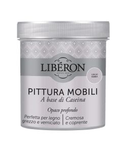 Lib�ron Pittura Mobili Caseina Grigio Nebbia 0,5L Alta Copertura