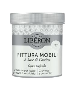 Lib�ron Pittura Mobili Caseina Grigio Vela 500 ml Alta Copertura