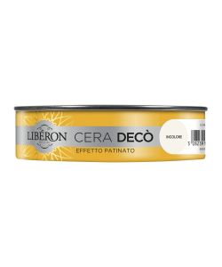 Lib�ron Cera Dec� Effetto Patinato Incolore 0,15 L per Legno