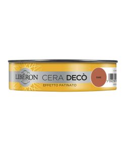 Lib�ron Cera Dec� Effetto Patinato Rame 0,15 L per Legno Decorativo