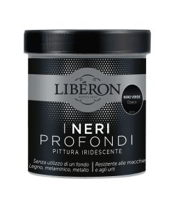 Lib�ron Pittura Iridescente Nero Verde Opaco 0.5 L per Interni