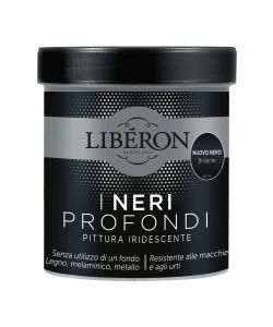 Lib�ron Pittura Iridescente Nero Brillante 0,5 L per Mobili e Decorazioni