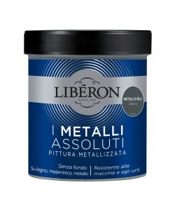 Lib�ron Pittura Metallizzata Blu Opaco 0,5 L per Legno e Mobili