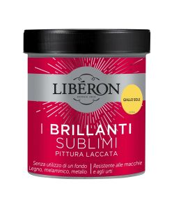 Lib�ron Pittura Laccata Giallo Sole 500 ml Alta Qualit� Resistente