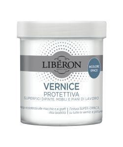 Lib�ron Vernice Protettiva Opaca Incolore 0,5 L Alta Resistenza Legno