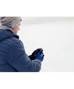 Rostaing Guanti Canada Taglia 8 Blu e Nero - Guanti Lavoro Tattili