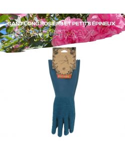 Rostaing Guanti da Giardinaggio Impermeabili Verde Blu Taglia 10