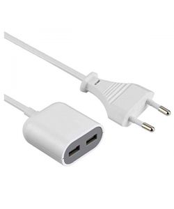 Caricabatterie 2 Usb Prolunga          Electraline