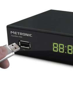 Metronic Ricevitore Satellitare HD Free-to-Air Touchbox HD4 - PVR USB