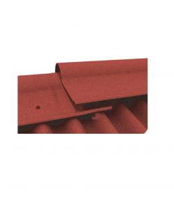 Onduline Colmo di Copertura - Rosso - 100x50 cm