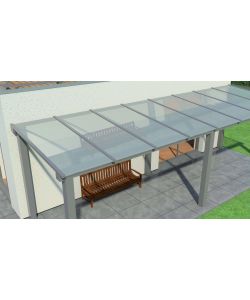 ONDULINE POLICARBONATO ALVEOLARE 10MM 980MMX2000MM Trasparente Resistente